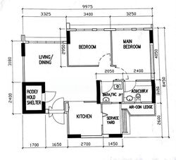Blk 316A Waterway Cascadia (Punggol), HDB 3 Rooms #574189651